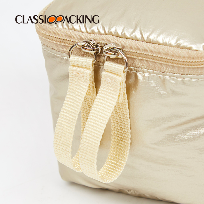 square cosmetic case zipper puller
